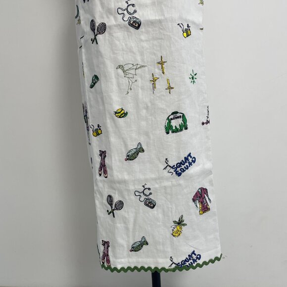 NWOT !Alemais play embroidered midi dress - Picture 9 of 14